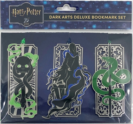 Coperta cărții 'Harry Potter: Dark Arts Deluxe Bookmark Set (Set of 3) -'