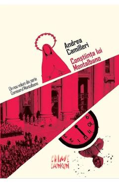 Coperta cărții 'Conștiința lui Montalbano - Andrea Camilleri'
