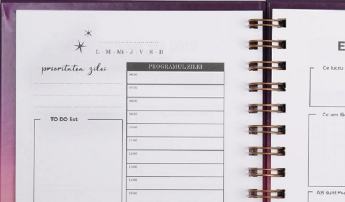 Imaginea produsului 'Planner zilnic. Bold dreams'