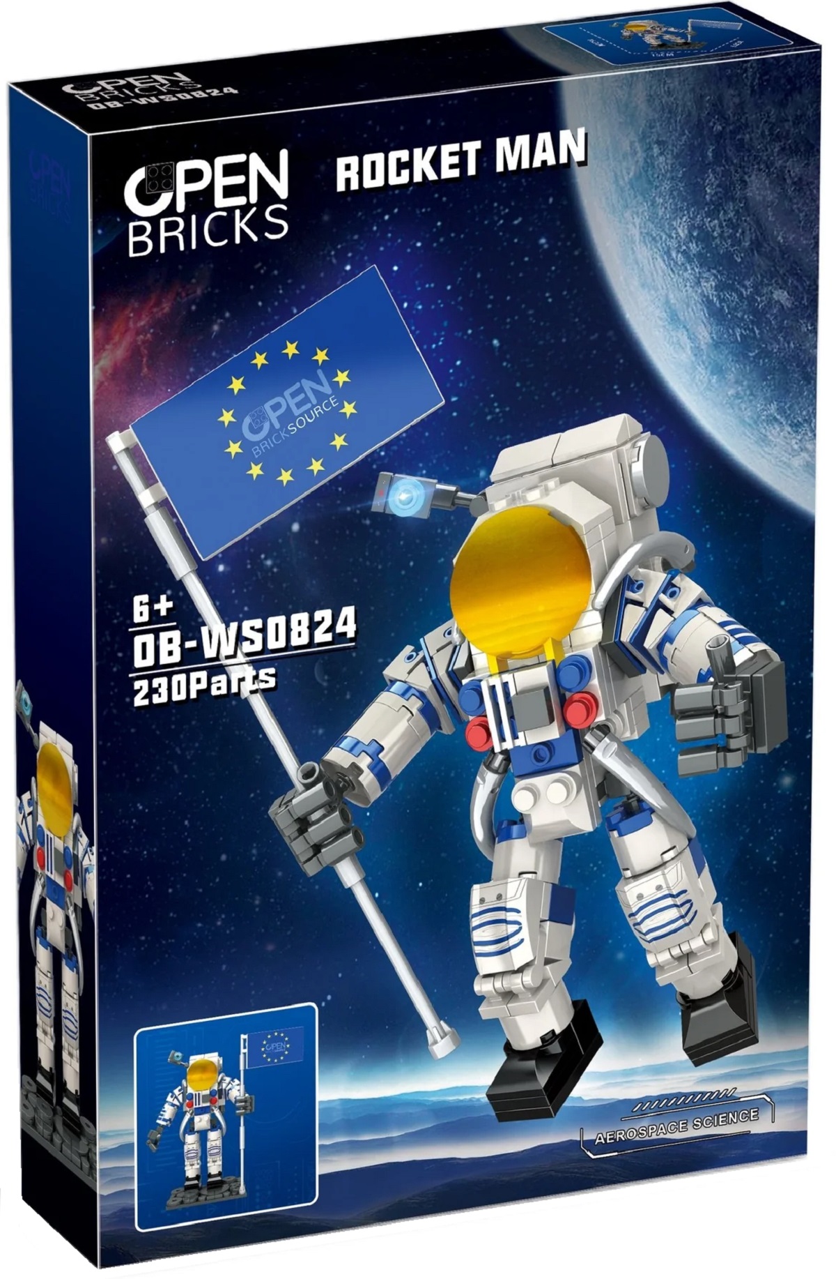 Imaginea produsului 'Set de construcție: Astronaut'