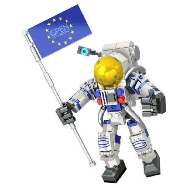 Set de constructie: Astronaut