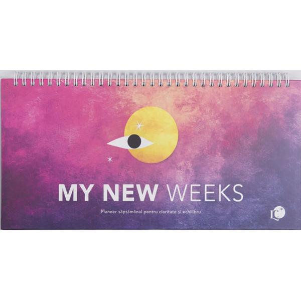 Planner saptamanal. Plan My Week. My Own Rythm 