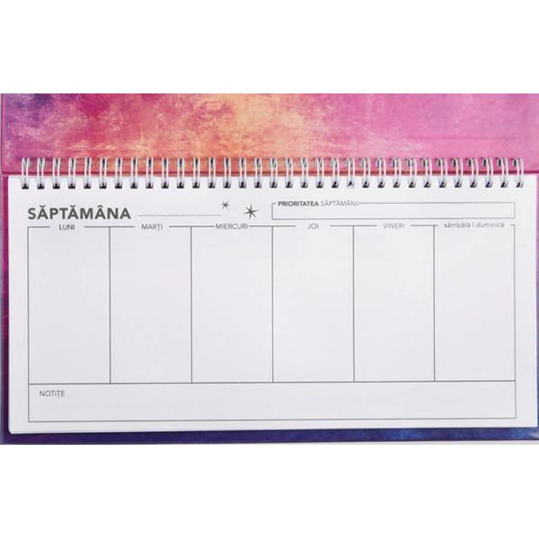 Planner saptamanal. Plan My Week. My Own Rythm 