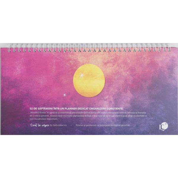 Planner saptamanal. Plan My Week. My Own Rythm 