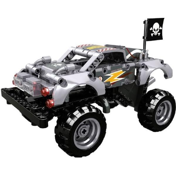 Set de constructie: Monster Truck argintiu