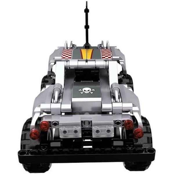 Set de constructie: Monster Truck argintiu