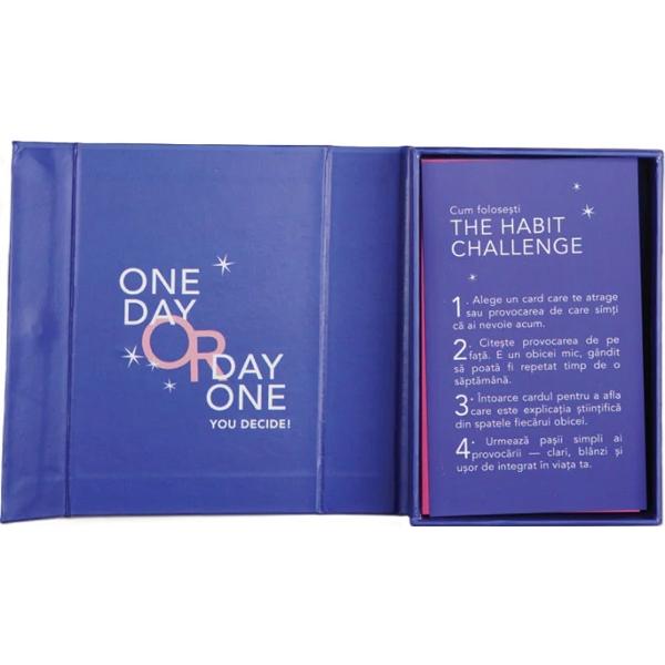 Habit Challenge. Set de 60 de cartonase cu provocari pentru testarea si formarea obiceiurilor