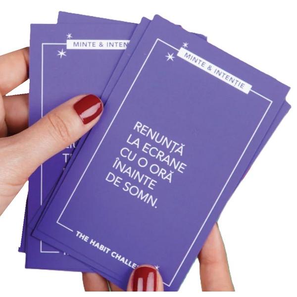Habit Challenge. Set de 60 de cartonase cu provocari pentru testarea si formarea obiceiurilor