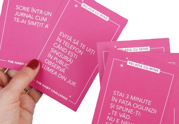Coperta cărții 'Habit Challenge. Set de 60 de cartonașe cu provocări pentru testarea și formarea obiceiurilor'