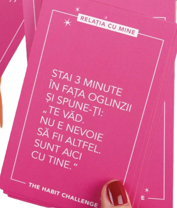 Coperta cărții 'Habit Challenge. Set de 60 de cartonașe cu provocări pentru testarea și formarea obiceiurilor'