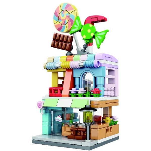 Set de constructie: Magazin de bomboane