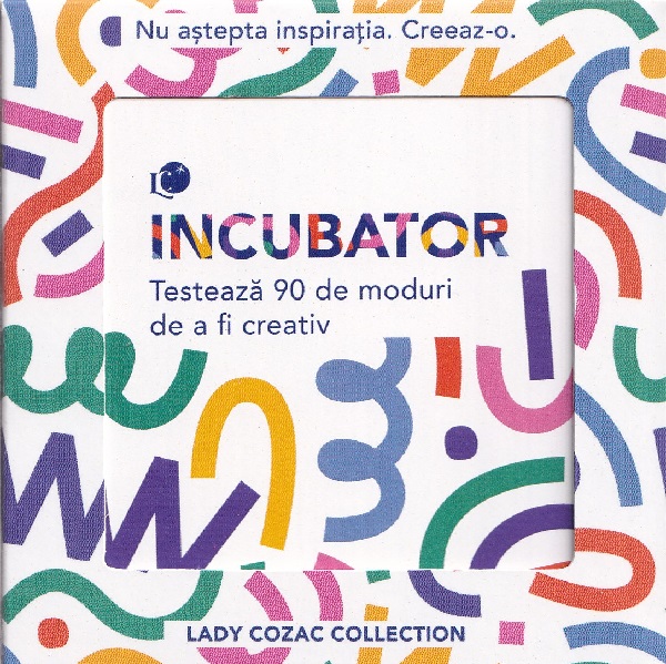 Coperta cărții 'Set carduri cu 90 de provocări. Incubator'