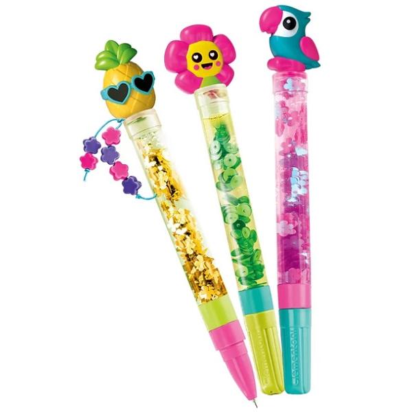 Set creatie 3 pixuri personalizate. Tropical