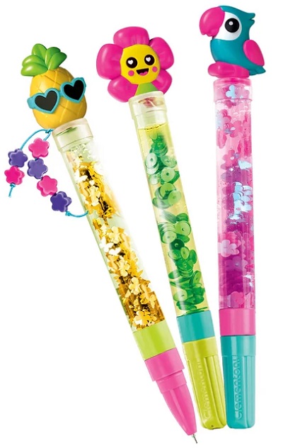 Imaginea produsului 'Set creație 3 pixuri personalizate. Tropical'