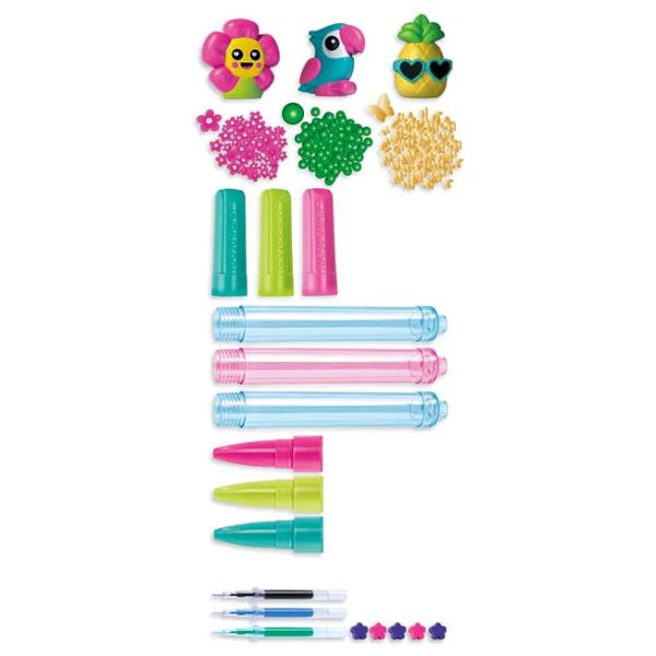 Set creatie 3 pixuri personalizate. Tropical