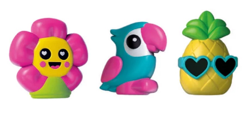 Imaginea produsului 'Set creație 3 pixuri personalizate. Tropical'