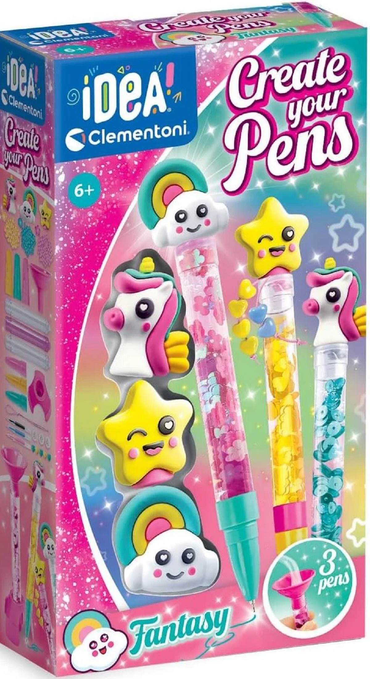 Imaginea produsului 'Set creație 3 pixuri personalizate. Fantasy'