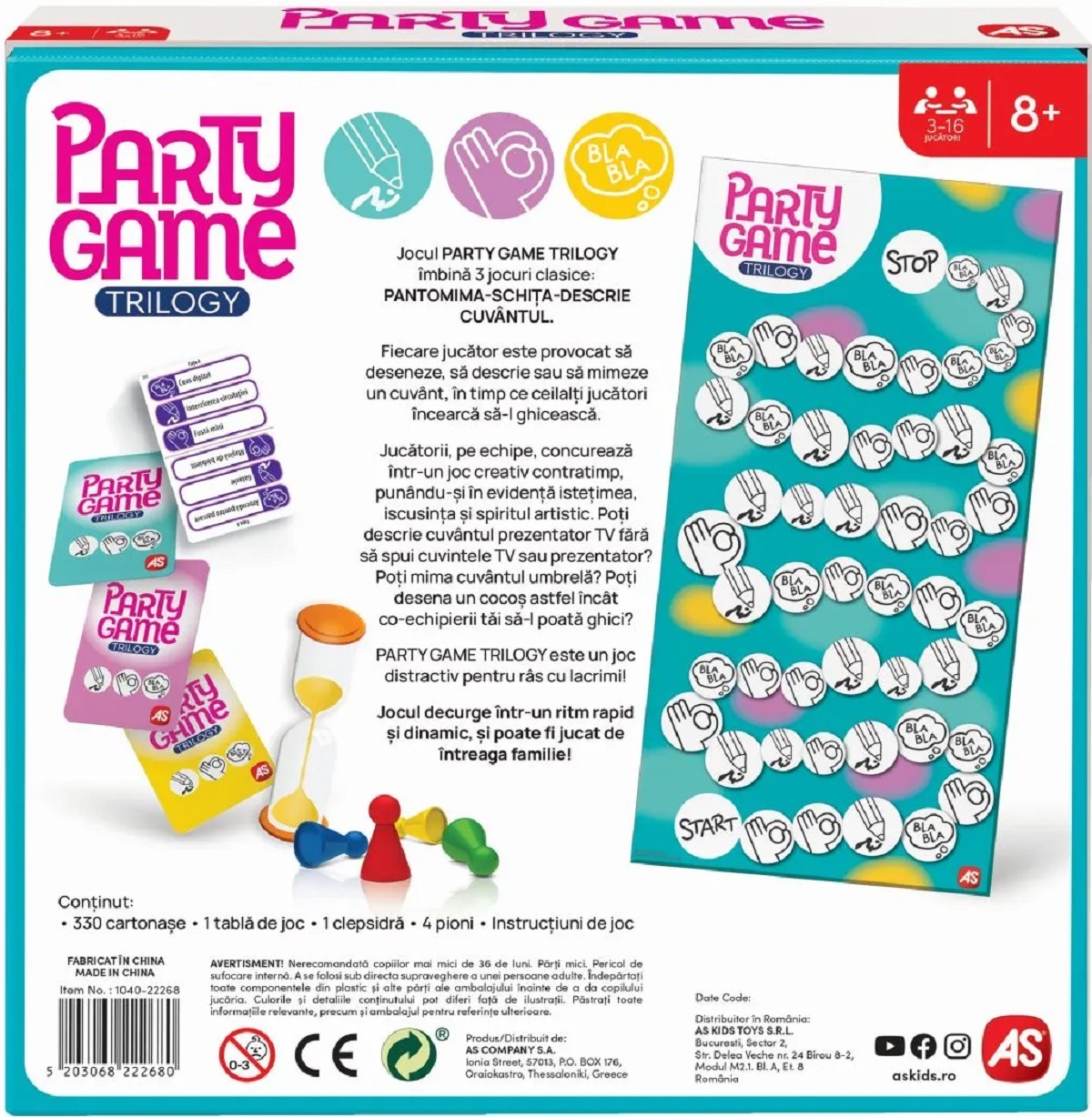 Imaginea produsului 'Joc de societate: Party Game Trilogy'