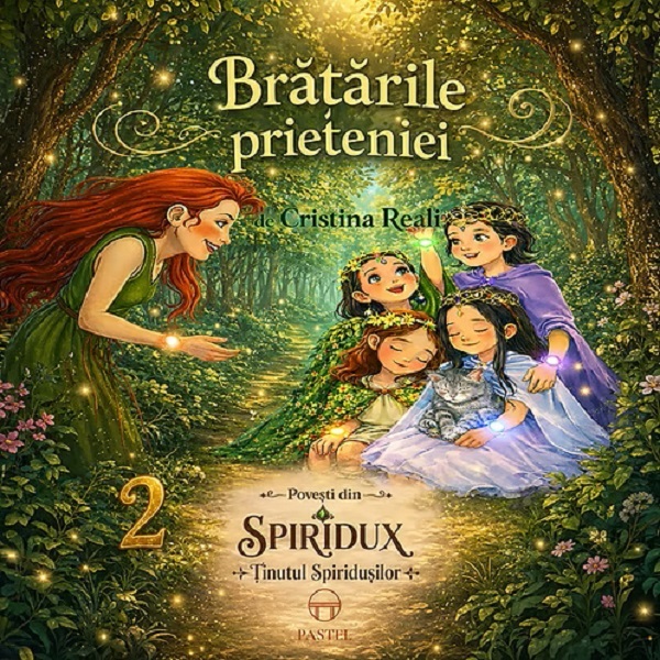 Coperta cărții 'Brățările prieteniei - Cristina Reali'
