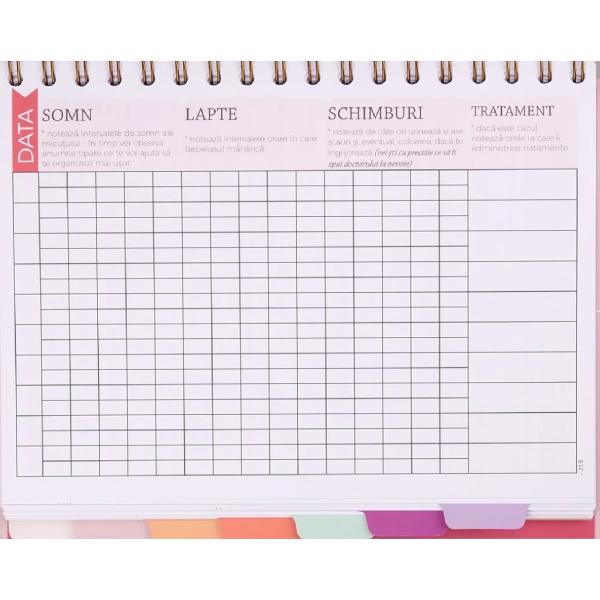 Agenda de sarcina. Plan the Joy