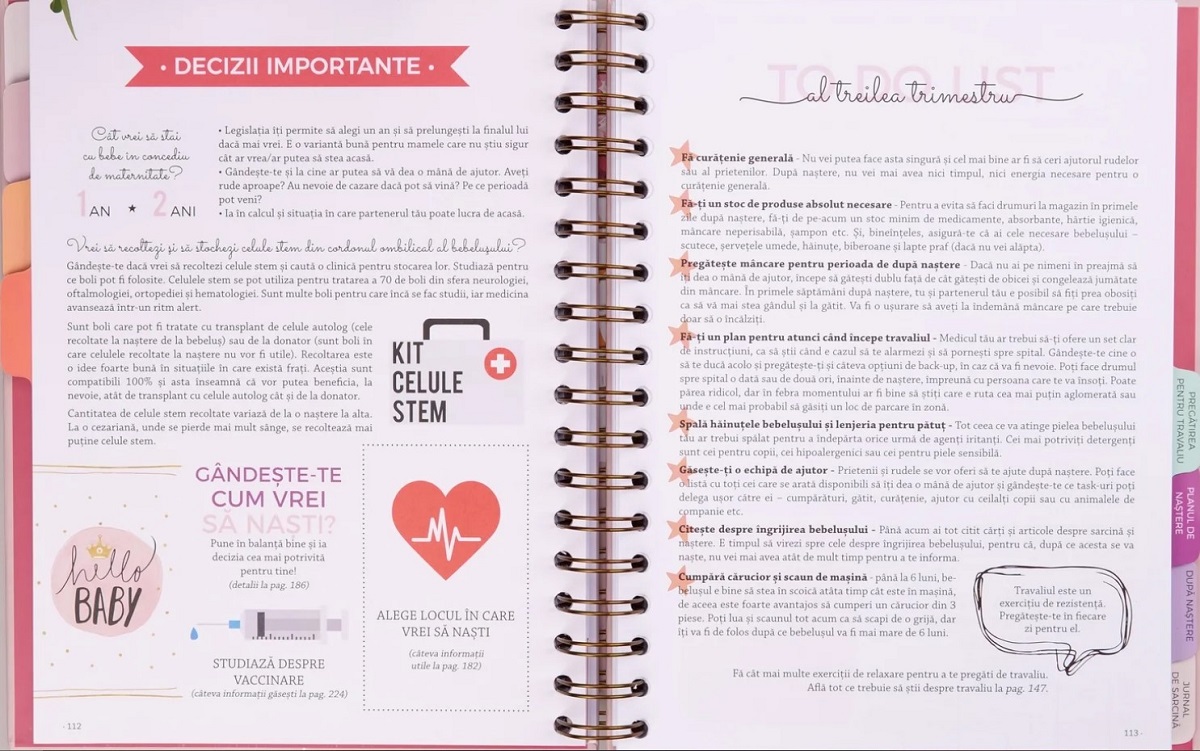 Imaginea produsului 'Agenda de sarcină. Plan the Joy'