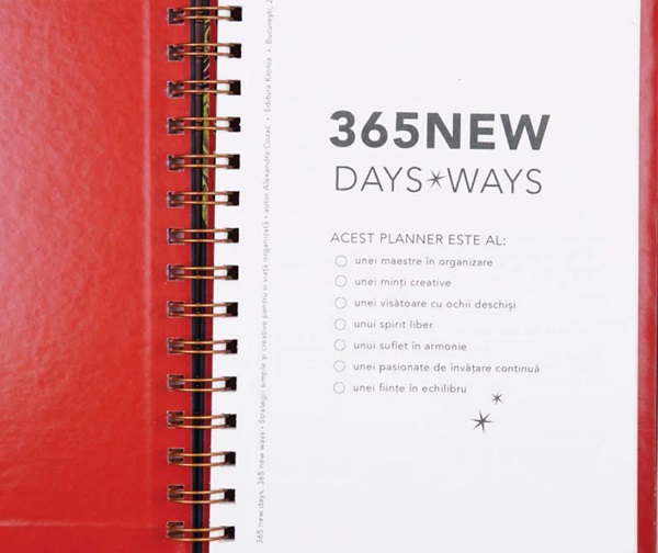 Imaginea produsului 'Planner 365. Set in stone. A5'