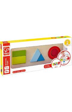 Imaginea produsului 'Puzzle din lemn. Geometric'
