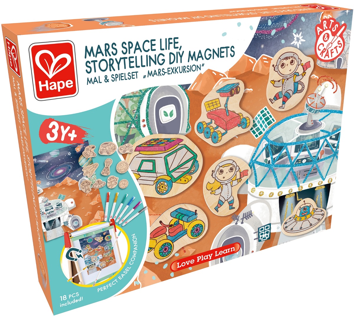Imaginea produsului 'Kit de creat magneți. Tematică: Spațiu'