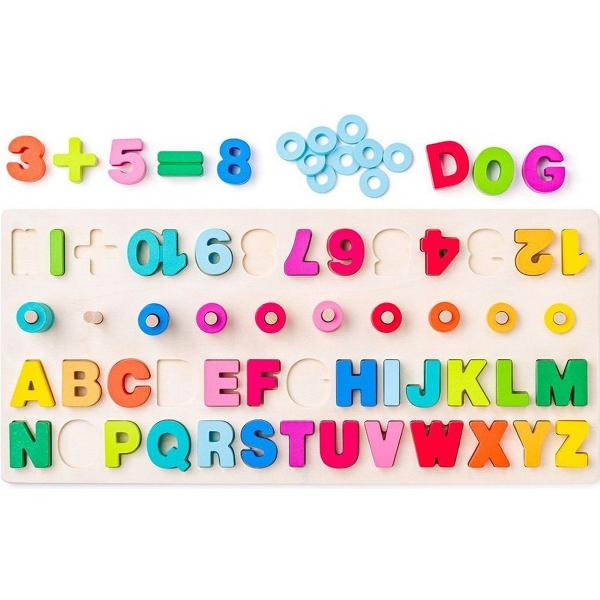 Tabla didactica cu cifre si litere