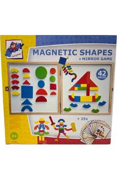 Imaginea produsului 'Tablă magnetică cu forme geometrice din lemn'