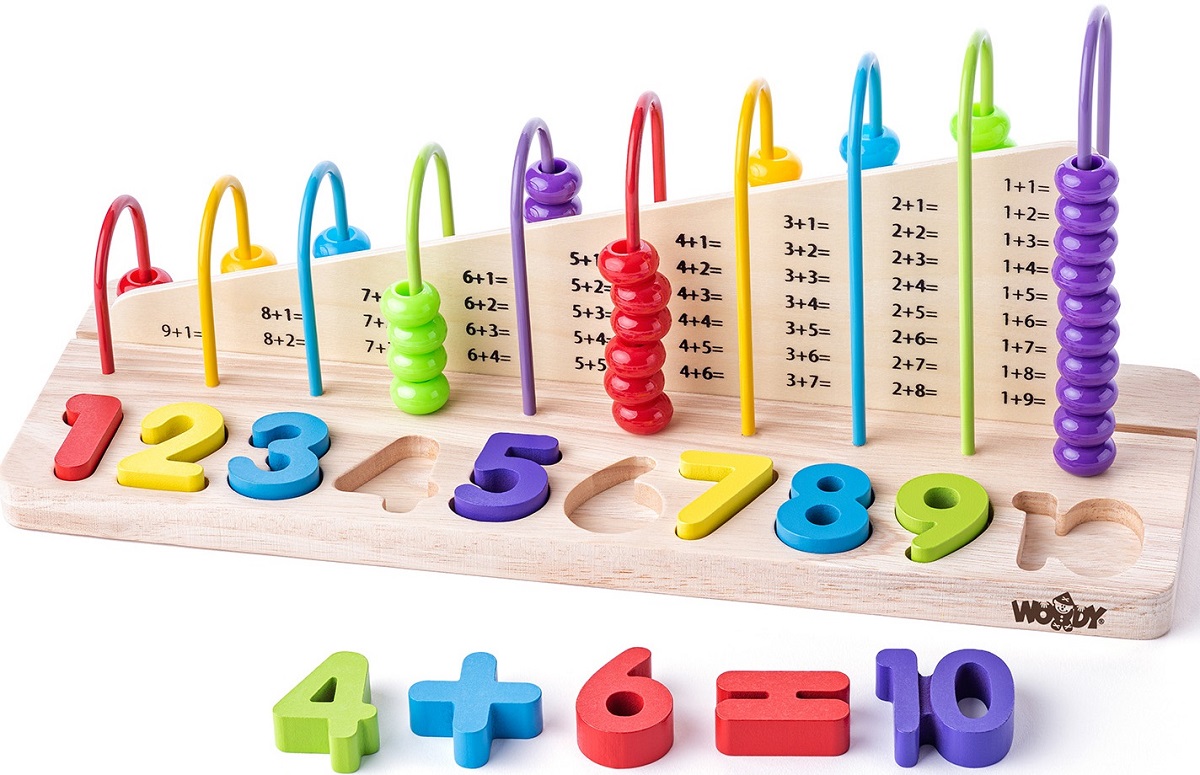 Imaginea produsului 'Abac din lemn. Matematică'