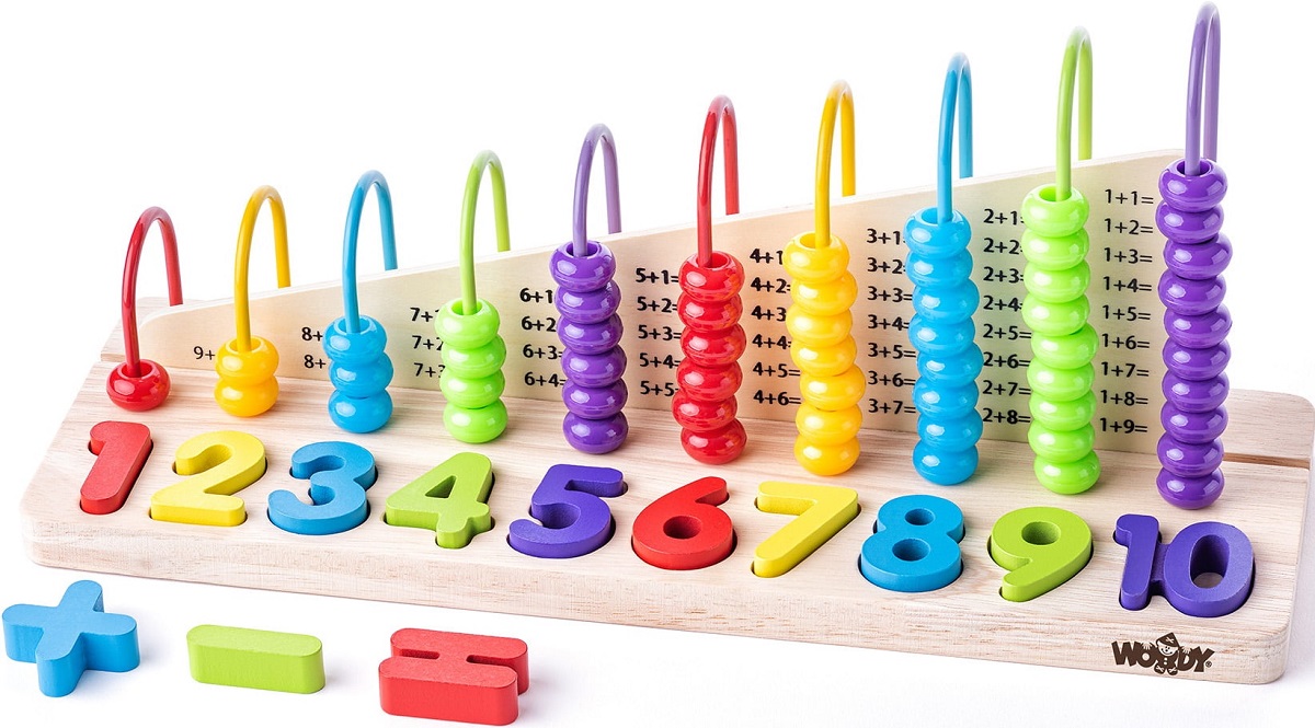 Imaginea produsului 'Abac din lemn. Matematică'