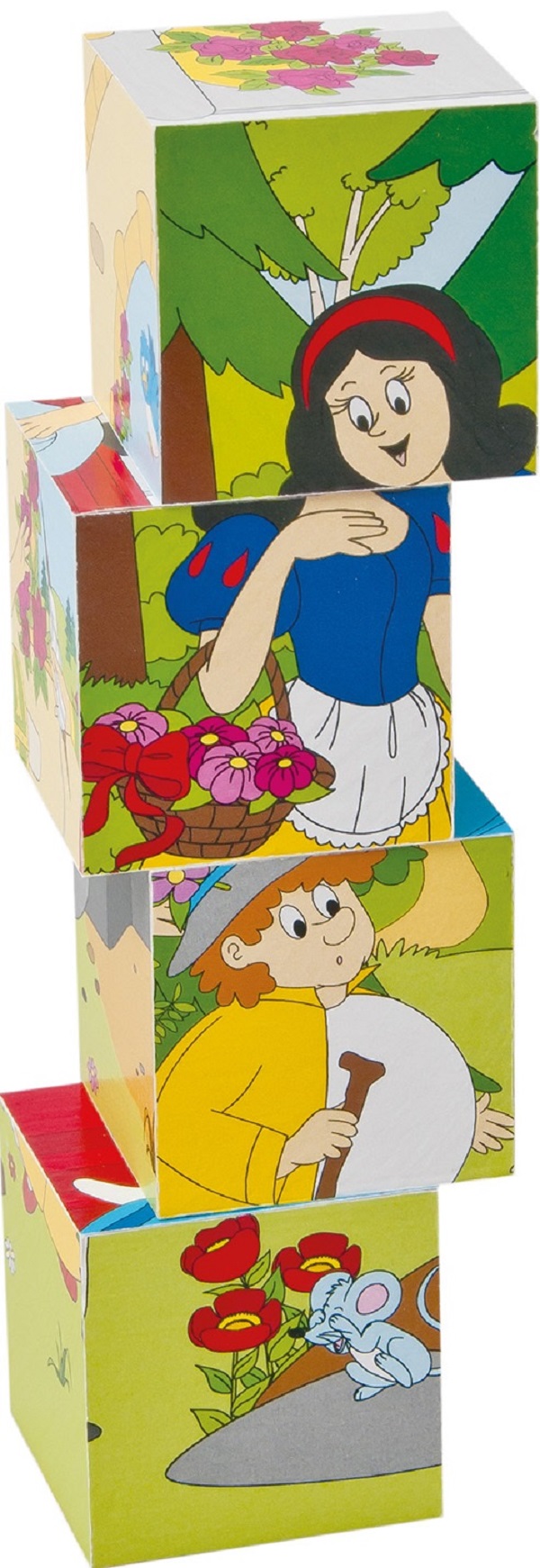 Imaginea produsului 'Puzzle din lemn: 4x5 cuburi. Basme'