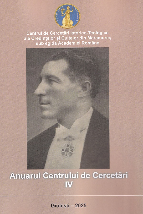 Coperta cărții 'Anuarul centrului de cercetari Giulești 2025'