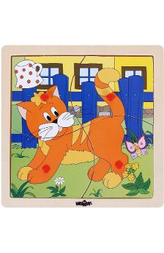 Imaginea produsului 'Puzzle din lemn: Pisică'
