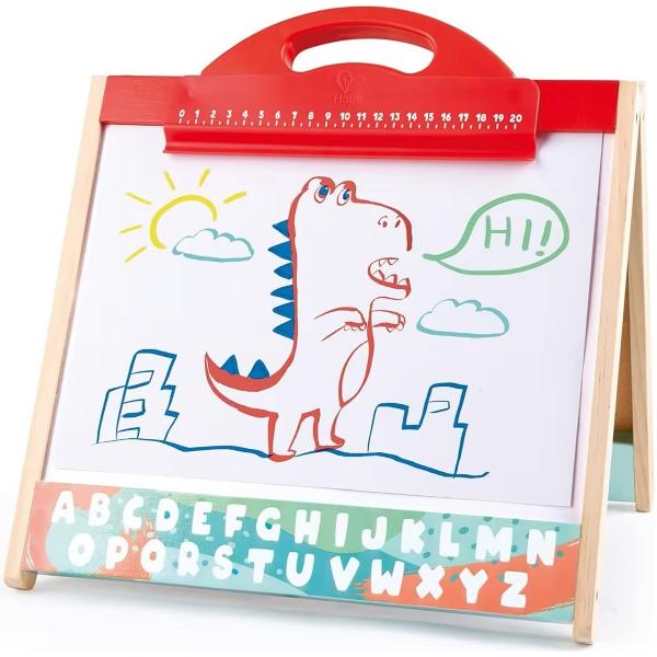 Sevalet portabil 3 in 1 pentru masa cu cutie de depozitare