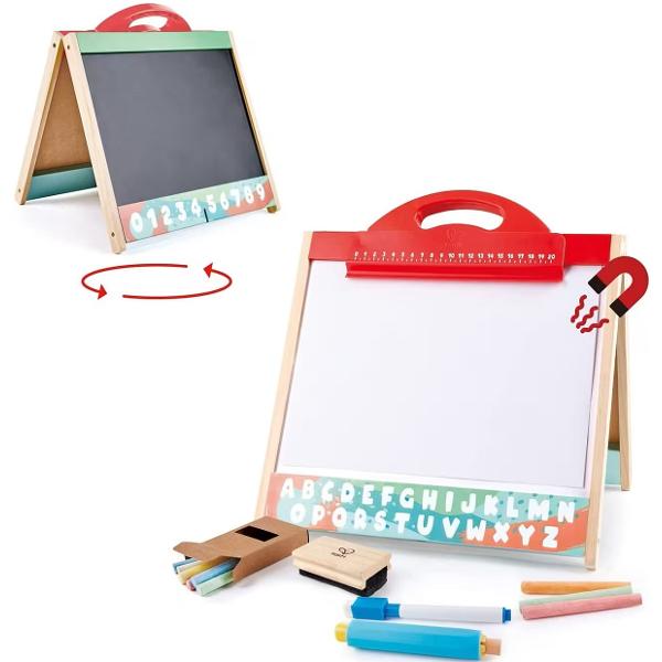 Sevalet portabil 3 in 1 pentru masa cu cutie de depozitare
