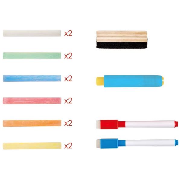 Sevalet portabil 3 in 1 pentru masa cu cutie de depozitare