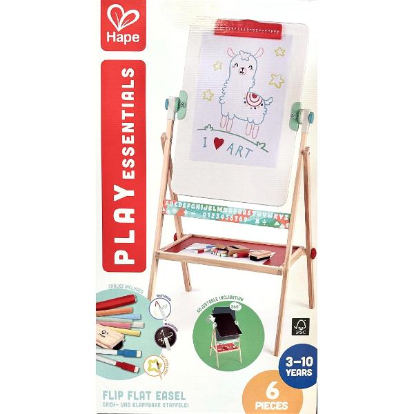Sevalet plat pliabil cu tabla alba si accesorii
