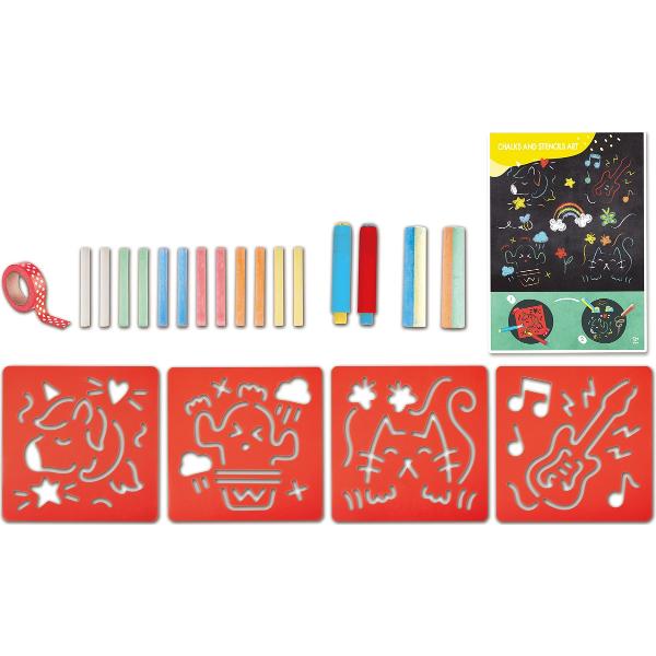 Set desene cu creta