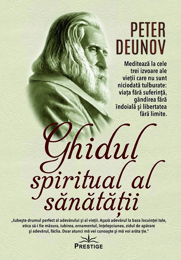 Coperta cărții 'Ghidul spiritual al sănătății - Peter Deunov'