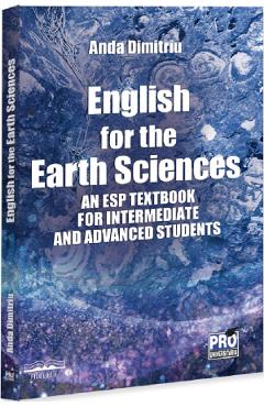 Coperta cărții 'English for the Earth Sciences - Anda Dimitriu'