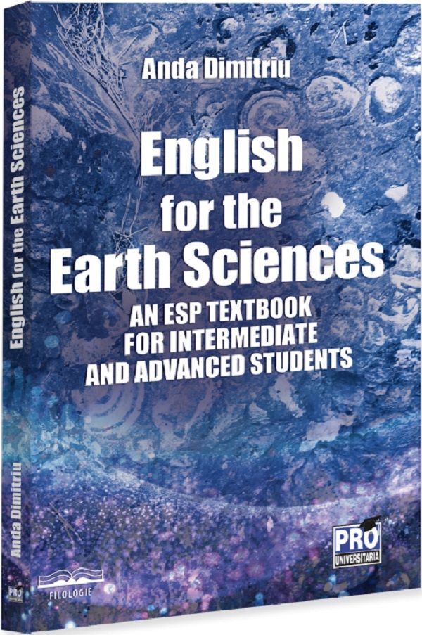 Coperta cărții 'English for the Earth Sciences - Anda Dimitriu'