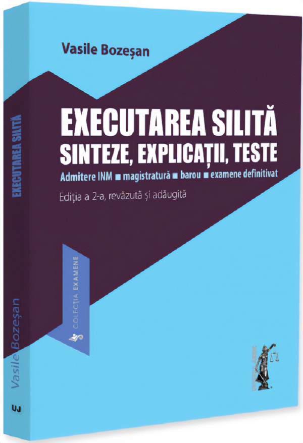 Coperta cărții 'Executarea silită. Sinteze, explicații, teste - Vasile Bozesan'