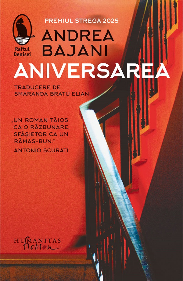 Coperta cărții 'Aniversarea - Andrea Bajani'