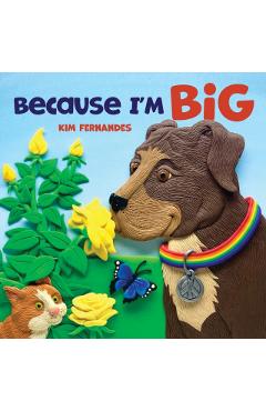 Coperta cărții 'Because I'm Big - Kim Fernandes'