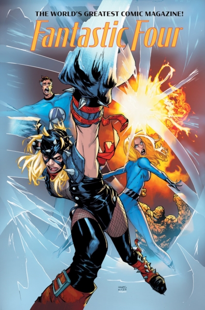 Coperta cărții 'Fantastic Four Vol. 2: The Invincible Woman - Ryan North'