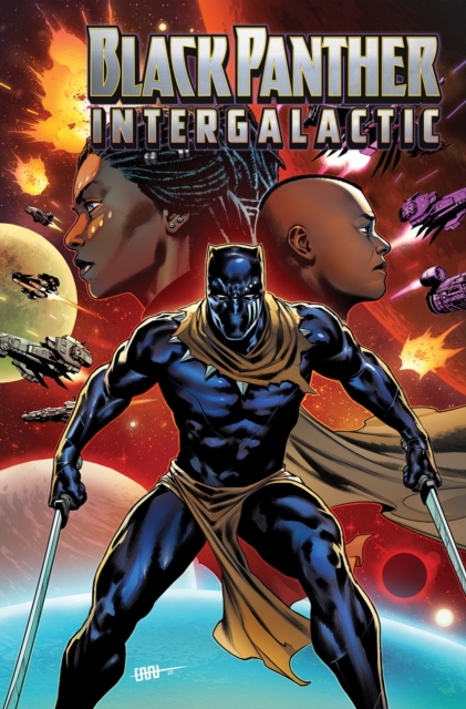 Coperta cărții 'Black Panther: Intergalactic - Victor Lavalle'