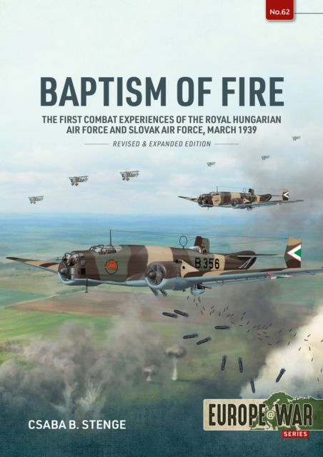 Coperta cărții 'Baptism of Fire - Csaba B. Stenge'