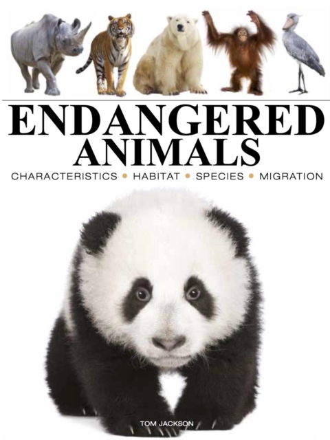 Coperta cărții 'Endangered Animals - Tom Jackson'